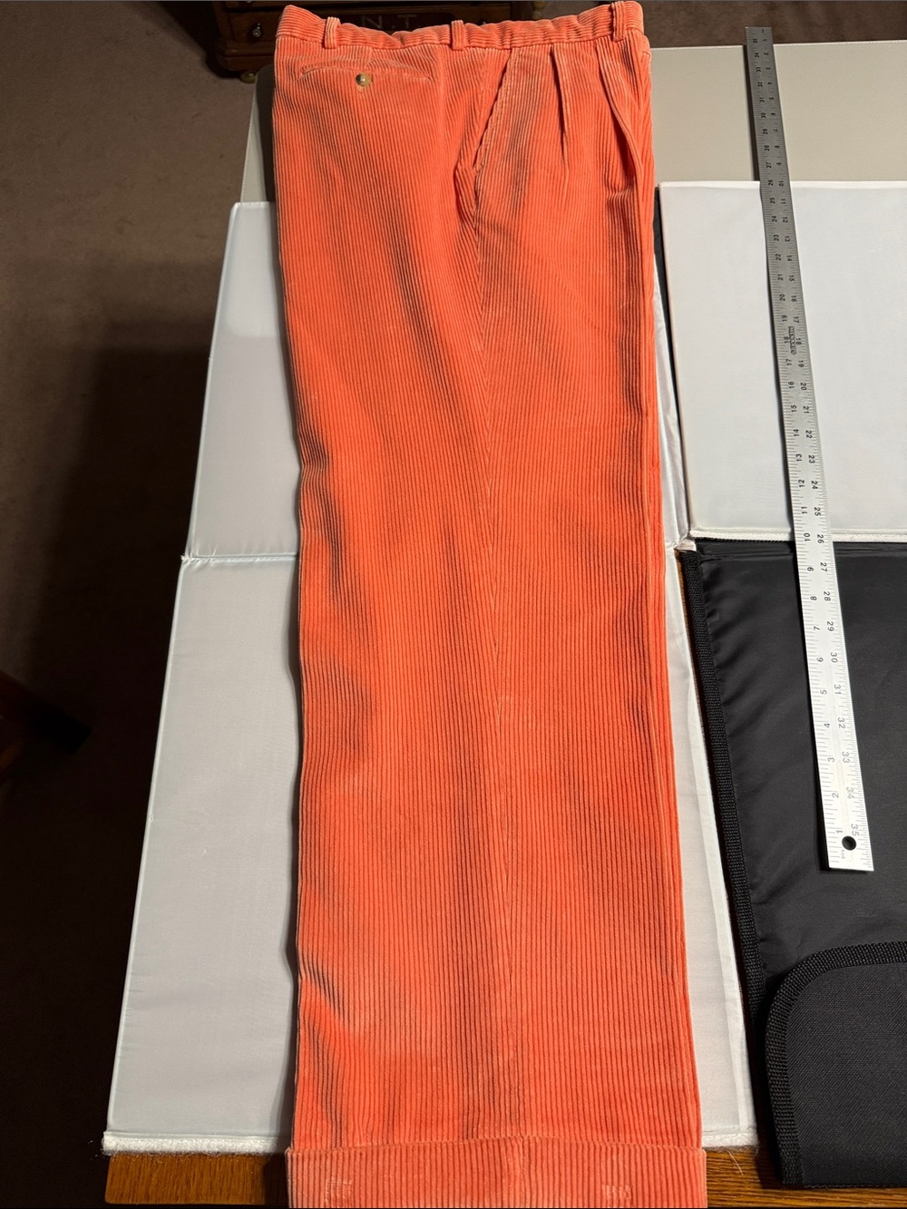 Vineyard Vines Orange Corduroy Men’s Pants